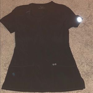 Black medical scrubs